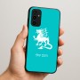 כיסוי בעיצוב אישי עם השם שלך לדגם - Samsung Galaxy A07 4G בעיצוב דרקון