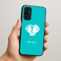 כיסוי בעיצוב אישי עם השם שלך לדגם - Samsung Galaxy A07 4G בעיצוב ראש פיל
