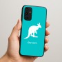 כיסוי בעיצוב אישי עם השם שלך לדגם - Samsung Galaxy A07 4G בעיצוב קנגורו