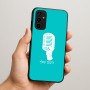 כיסוי בעיצוב אישי עם השם שלך לדגם - Samsung Galaxy A07 4G בעיצוב מיקרופון