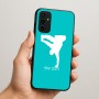 כיסוי בעיצוב אישי עם השם שלך לדגם - Samsung Galaxy A07 4G בעיצוב ברייקדאנס