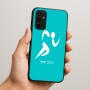 כיסוי בעיצוב אישי עם השם שלך לדגם - Samsung Galaxy A07 4G בעיצוב רצים אולימפיים