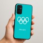 כיסוי בעיצוב אישי עם השם שלך לדגם - Samsung Galaxy A07 4G בעיצוב אולימפי
