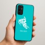 כיסוי בעיצוב אישי עם השם שלך לדגם - Samsung Galaxy A07 4G בעיצוב אופנוע שלג