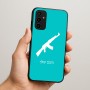 כיסוי בעיצוב אישי עם השם שלך לדגם - Samsung Galaxy A07 4G בעיצוב אק 47