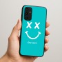 כיסוי בעיצוב אישי עם השם שלך לדגם - Samsung Galaxy A07 4G בעיצוב סמיילי