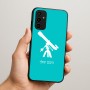 כיסוי בעיצוב אישי עם השם שלך לדגם - Samsung Galaxy A07 4G בעיצוב טלסקופ