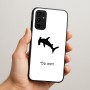 כיסוי בעיצוב אישי עם השם שלך לדגם - Samsung Galaxy A07 4G בעיצוב כריש ראש פטיש
