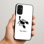 כיסוי בעיצוב אישי עם השם שלך לדגם - Samsung Galaxy A07 4G בעיצוב עקרב