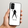 כיסוי בעיצוב אישי עם השם שלך לדגם - Samsung Galaxy A07 4G בעיצוב אישה שטן
