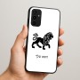 כיסוי בעיצוב אישי עם השם שלך לדגם - Samsung Galaxy A07 4G בעיצוב מזלות - אריה