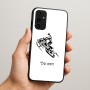 כיסוי בעיצוב אישי עם השם שלך לדגם - Samsung Galaxy A07 4G בעיצוב אופנוע שלג