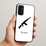 כיסוי בעיצוב אישי עם השם שלך לדגם - Samsung Galaxy A07 4G בעיצוב אק 47