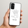 כיסוי בעיצוב אישי עם השם שלך לדגם - Samsung Galaxy A07 4G בעיצוב יד