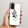 כיסוי בעיצוב אישי עם השם שלך לדגם - Samsung Galaxy A07 4G בעיצוב אהבה באותיות יפניות