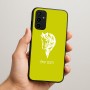 כיסוי בעיצוב אישי עם השם שלך לדגם - Samsung Galaxy A07 4G בעיצוב ראש סוס