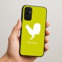 כיסוי בעיצוב אישי עם השם שלך לדגם - Samsung Galaxy A07 4G בעיצוב תרנגול