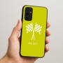 כיסוי בעיצוב אישי עם השם שלך לדגם - Samsung Galaxy A07 4G בעיצוב דגל המירוץ