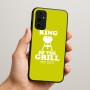 כיסוי בעיצוב אישי עם השם שלך לדגם - Samsung Galaxy A07 4G בעיצוב מלך הגריל