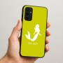 כיסוי בעיצוב אישי עם השם שלך לדגם - Samsung Galaxy A07 4G בעיצוב בתולת ים - אישה