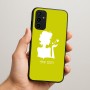 כיסוי בעיצוב אישי עם השם שלך לדגם - Samsung Galaxy A07 4G בעיצוב אהבת נשים