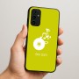 כיסוי בעיצוב אישי עם השם שלך לדגם - Samsung Galaxy A07 4G בעיצוב תקליטור - אזור מוזיקה