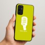כיסוי בעיצוב אישי עם השם שלך לדגם - Samsung Galaxy A07 4G בעיצוב מיקרופון