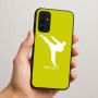 כיסוי בעיצוב אישי עם השם שלך לדגם - Samsung Galaxy A07 4G בעיצוב קרטה