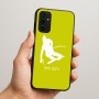 כיסוי בעיצוב אישי עם השם שלך לדגם - Samsung Galaxy A07 4G בעיצוב סקי