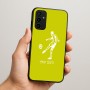 כיסוי בעיצוב אישי עם השם שלך לדגם - Samsung Galaxy A07 4G בעיצוב שחקן כדורגל