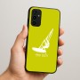 כיסוי בעיצוב אישי עם השם שלך לדגם - Samsung Galaxy A07 4G בעיצוב לגלוש - גלישה - שייט