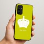 כיסוי בעיצוב אישי עם השם שלך לדגם - Samsung Galaxy A07 4G בעיצוב כתר מלכותי