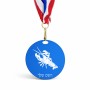 מדליה מעץ בעיצוב אישי עם השם שלך בעיצוב מזלות - סרטן גודל 6.5 × 6.5 ס"מ