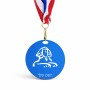 מדליה מעץ בעיצוב אישי עם השם שלך בעיצוב ספינקס מצרים גודל 6.5 × 6.5 ס"מ