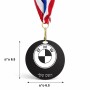 מדליה מעץ בעיצוב אישי עם השם שלך בעיצוב ב.מ.וו גודל 6.5 × 6.5 ס"מ